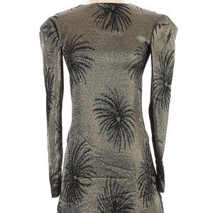 Victoria Beckham Metallic Dress